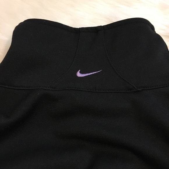 Nike Air | Black Purple Accents Zip Up Thin Jacket - Picture 5 of 7